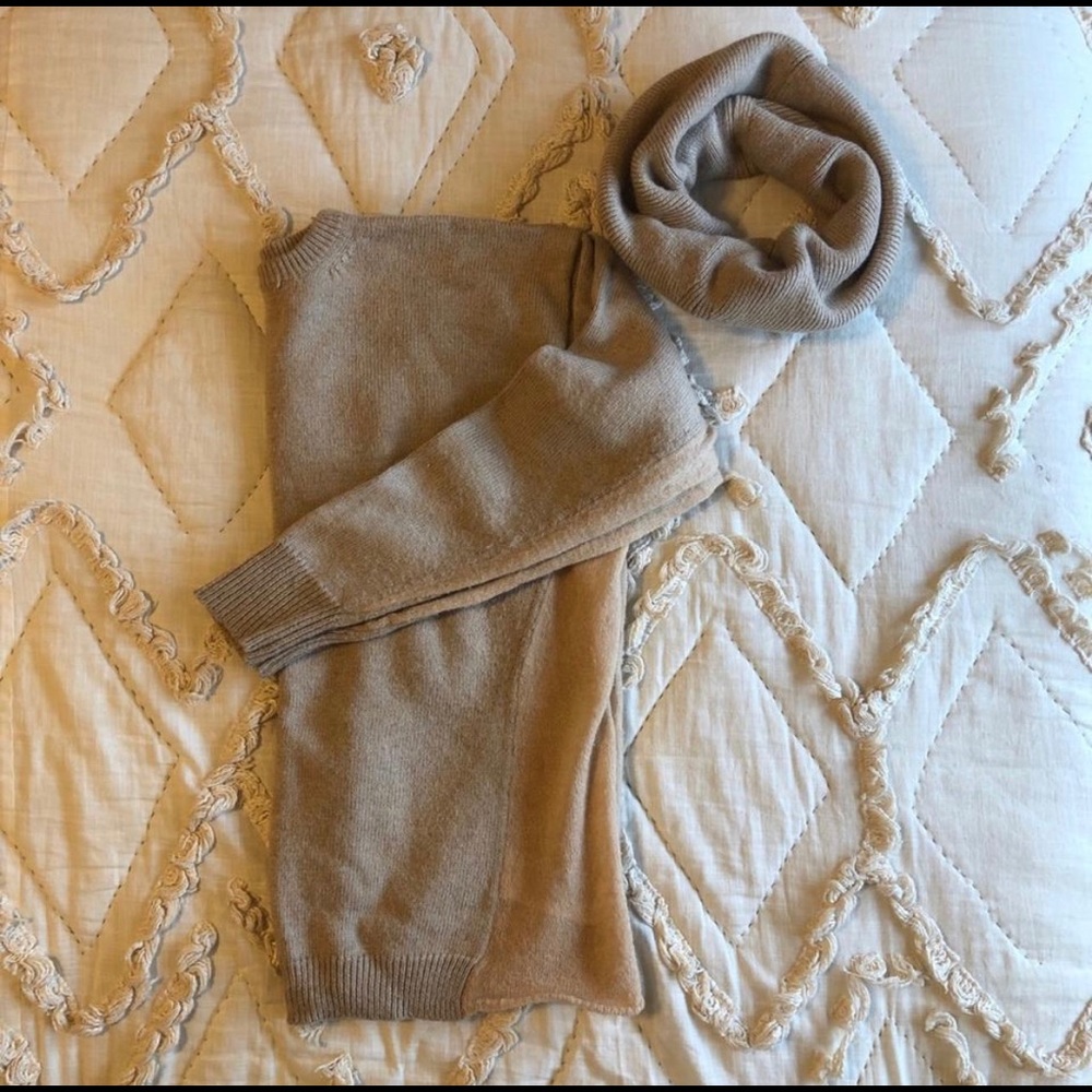 Acne Studios Demi Mix Turtleneck Sweater